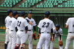 新潟県都市対抗軟式野球大会県大会　2015年10月10日　一回戦