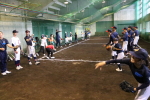 高校球児による少年野球教室